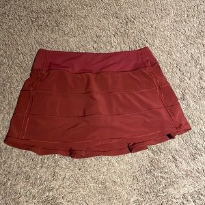 Lululemon Pace Rival Skirt 12" - Size 4 - Mulled Wine